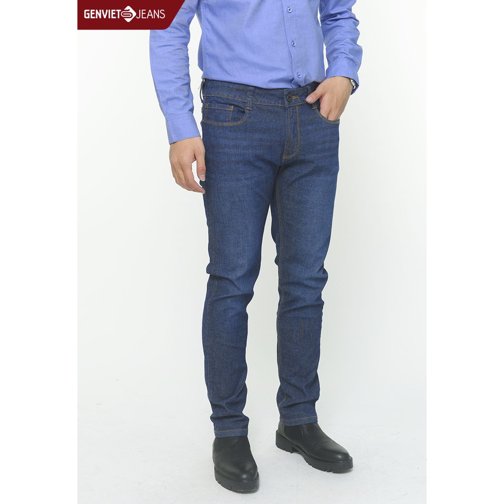 Quần dài jeans nam GENVIET - D1102J710 | BigBuy360 - bigbuy360.vn