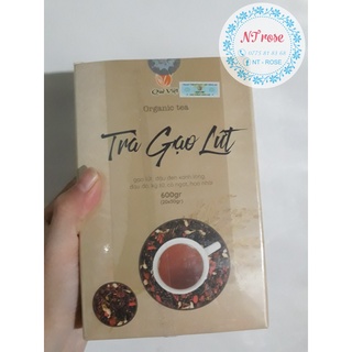 Trà Gạo Lứt 600gr Quê Việt