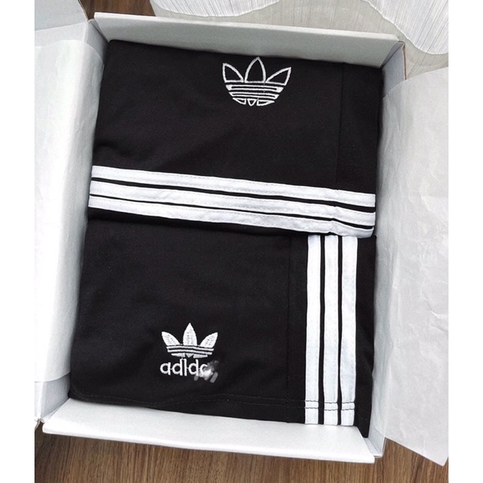 Set 2 quần đùi adidas nam