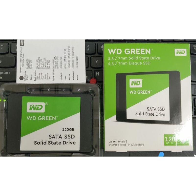 Ổ cứng SSD 120GB-240Gb Laptop WESTERN(WD) Green 2.5 Inch Green 