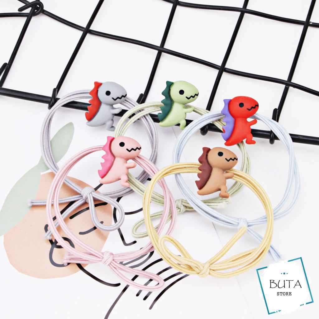 Dây Cột Tóc Khủng Long Rừng Xanh Buta CT28