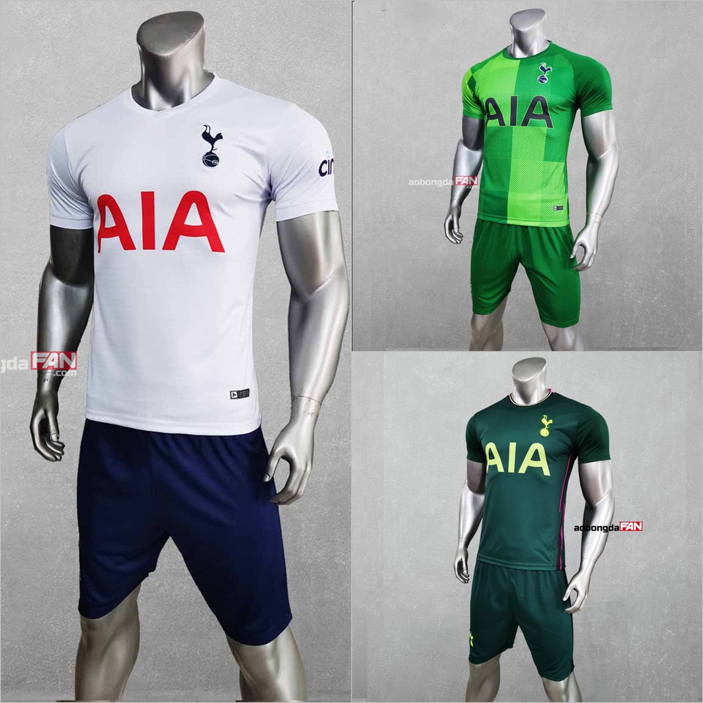 Quần Áo Bóng Đá Tottenham 20/21 Mới Nhất - Thun Cao Cấp (Hình Thật) Có in tên số