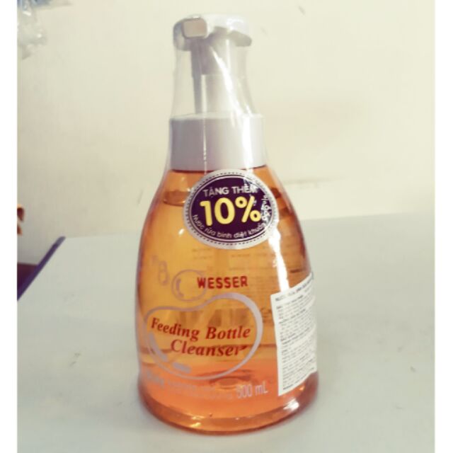 Nước rửa bình sữa wesser