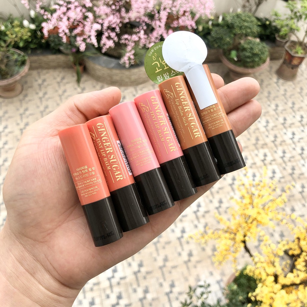 {THANH LÝ} Son Dưỡng Có Màu Aritaum Ginger Surgar Tint Lip Balm 3.7g