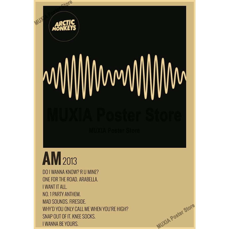 Poster Dán Tường In Hình Nhóm Nhạc pop 42x30cm