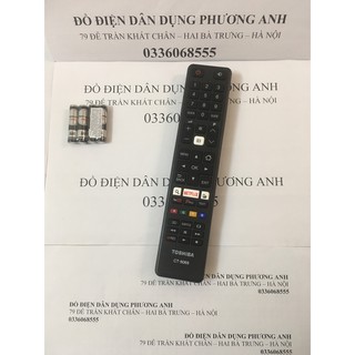 ĐIỀU KHIỂN TOSHIBA CT8069 SMART TIVI HÀNG CÔNG TY (TƯƠNG THÍCH TẤT CẢ TIVI TOSHIBA)
