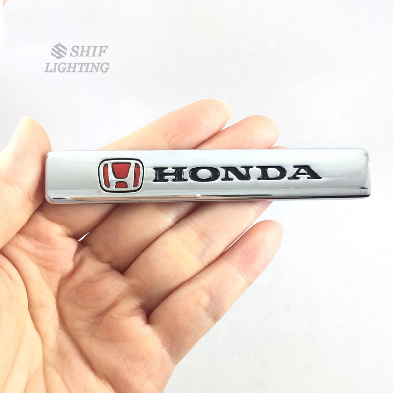 Miếng logo Honda làm bằng kim loại cho dán xe hơi