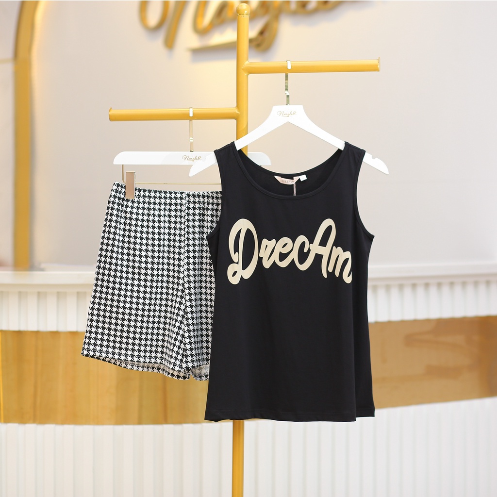 Đồ bộ mặc nhà nữ cao cấp Narylee áo 3 lỗ quần đùi chất cotton nhập khẩu mềm mịn chống tia UV kháng khuẩn mã NR-228031
