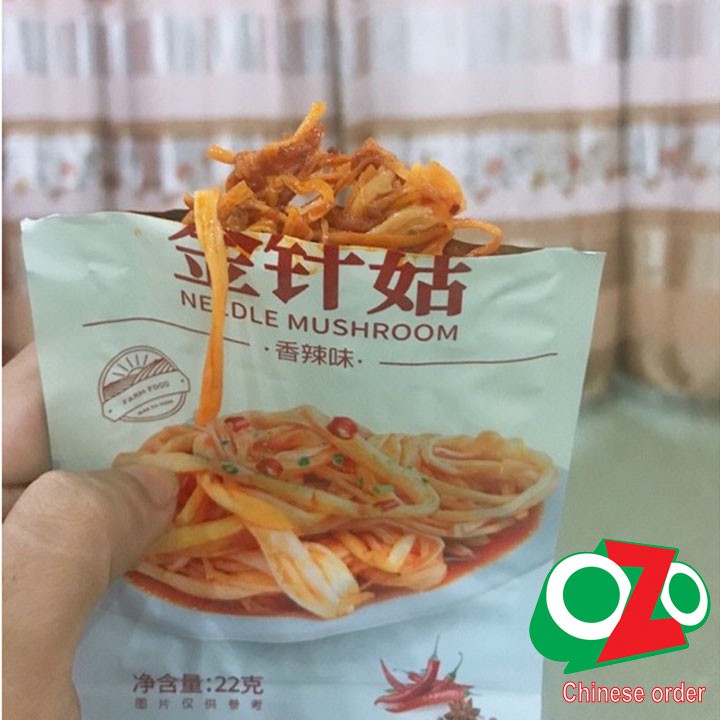 NẤM KIM CHÂM SỐT CAY ĂN LIỀN 22g