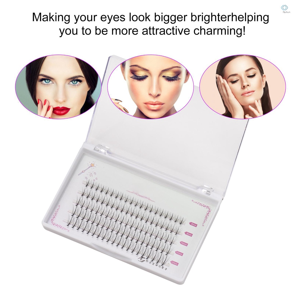 Lông mi giả cong 3D 8-12mm trang điểm chuyên nghiệp
 | BigBuy360 - bigbuy360.vn