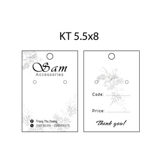 Tag Khuyên tai SAM Accessories