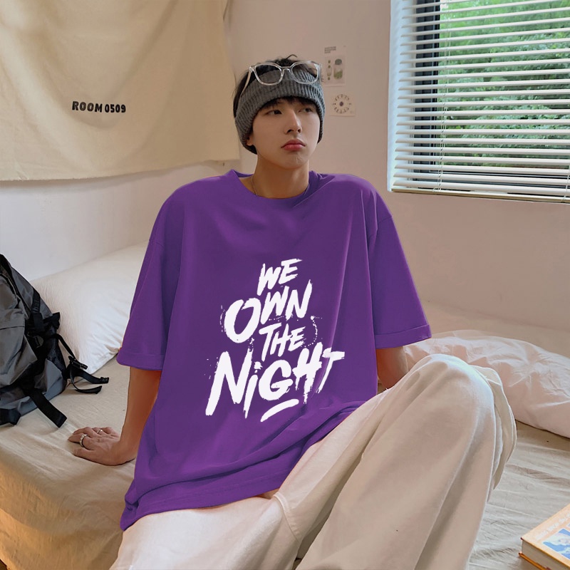 Áo Thun Form Rộng Tay Lỡ Basic Spacest, Áo Phông Unisex In Hình Nữ TV1044