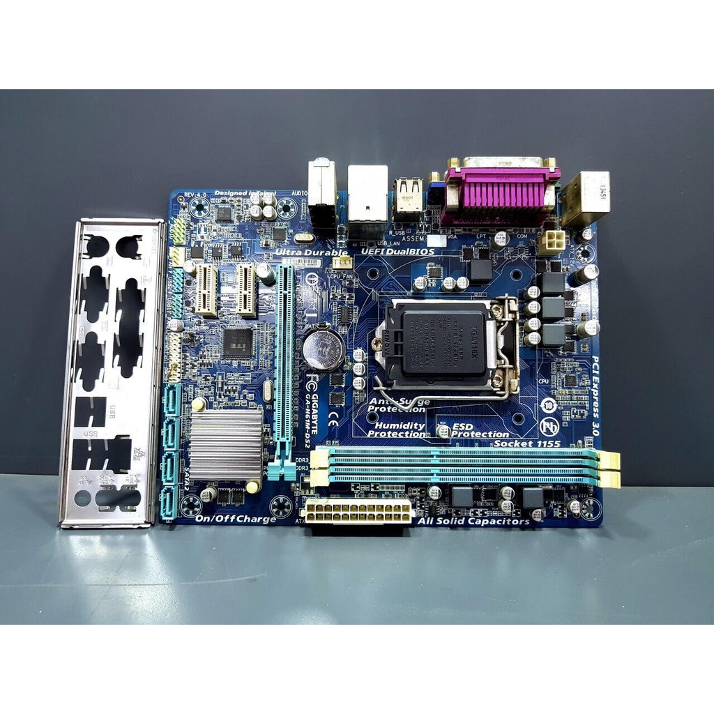 Mainboard Gigabyte H61M-DS2 - Đã qua sử dụng