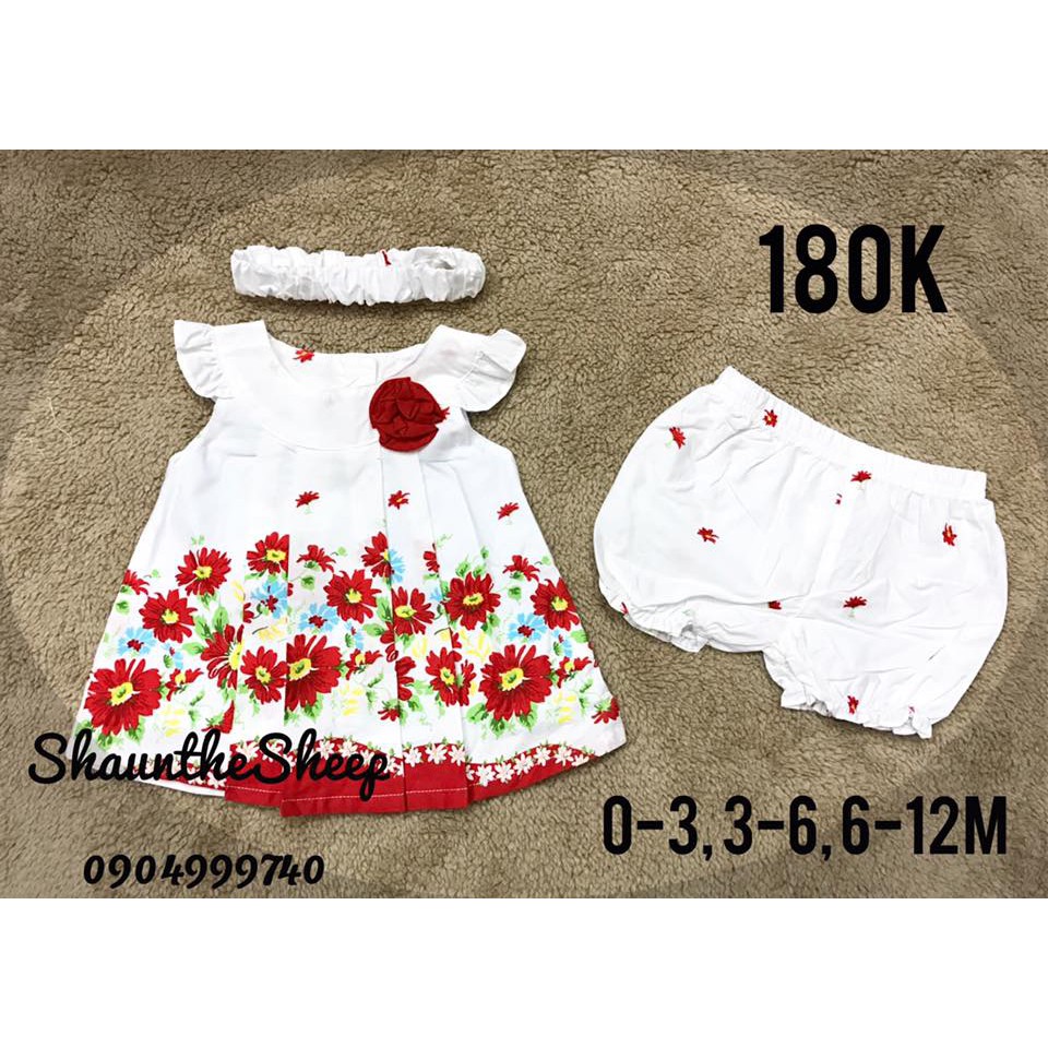 set váy 3 chi tiết