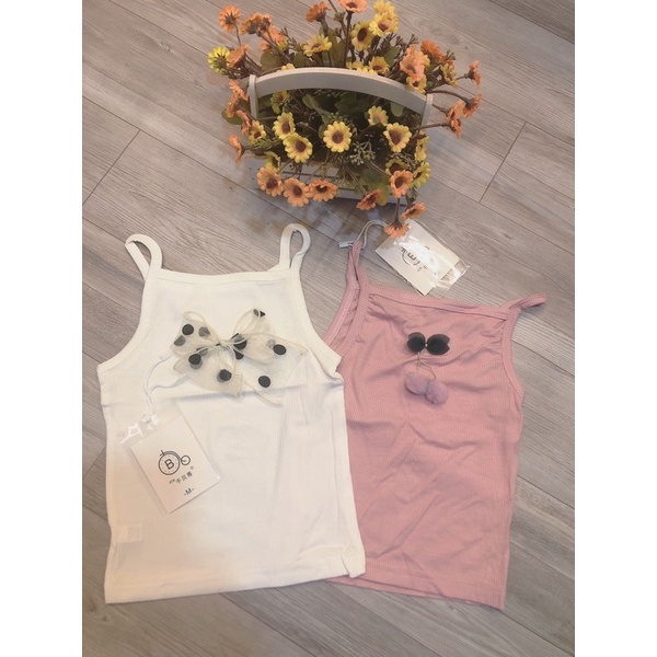 Áo Thun 2 dây bé Gái