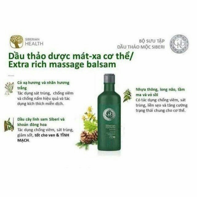 Dầu massage Balsam