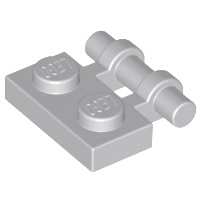 -2540-Plate, Modified 1 x 2 with Bar Handle on Side - Free Ends