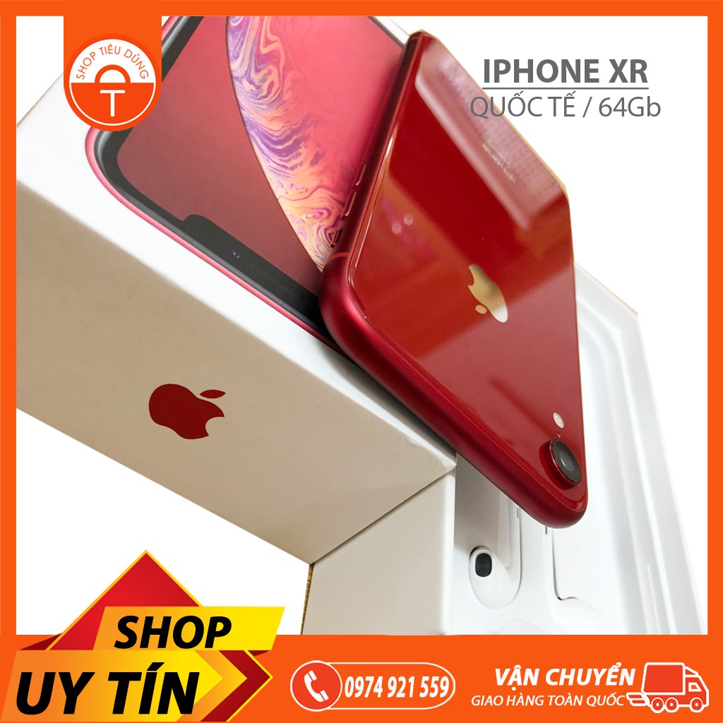 Điện Thoại iPhone Xr Quốc Tế Màu Đỏ/Cam/Xanh/Trắng/Đen