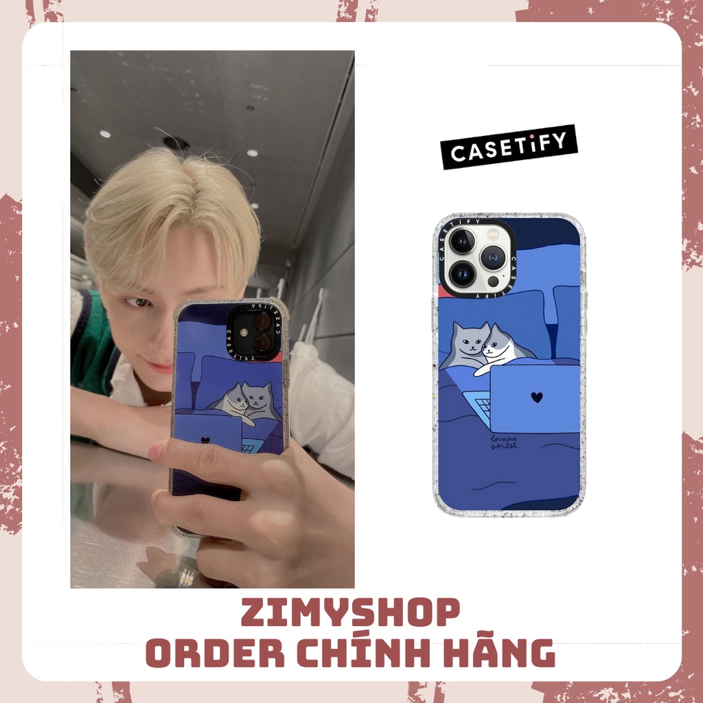 CHÍNH HÃNG ỐP CASETIFY NIGHT CAT JUN SEVENTEEN