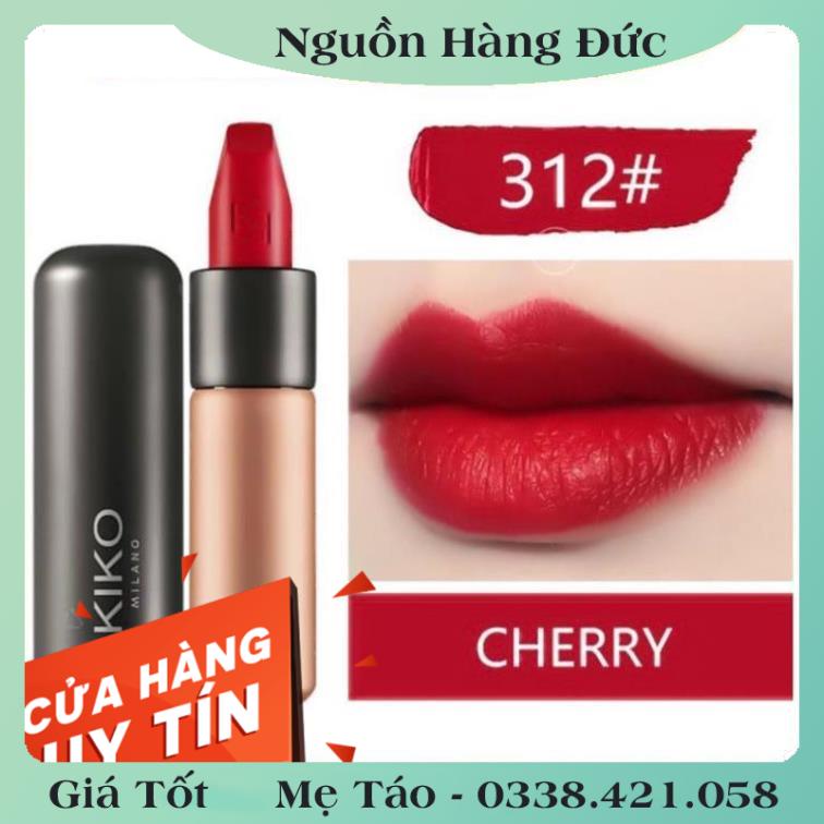 [auth] (SALE) Son Kiko Velvet Passion Matte - Full màu Đủ Bill tại Đức [Hot]