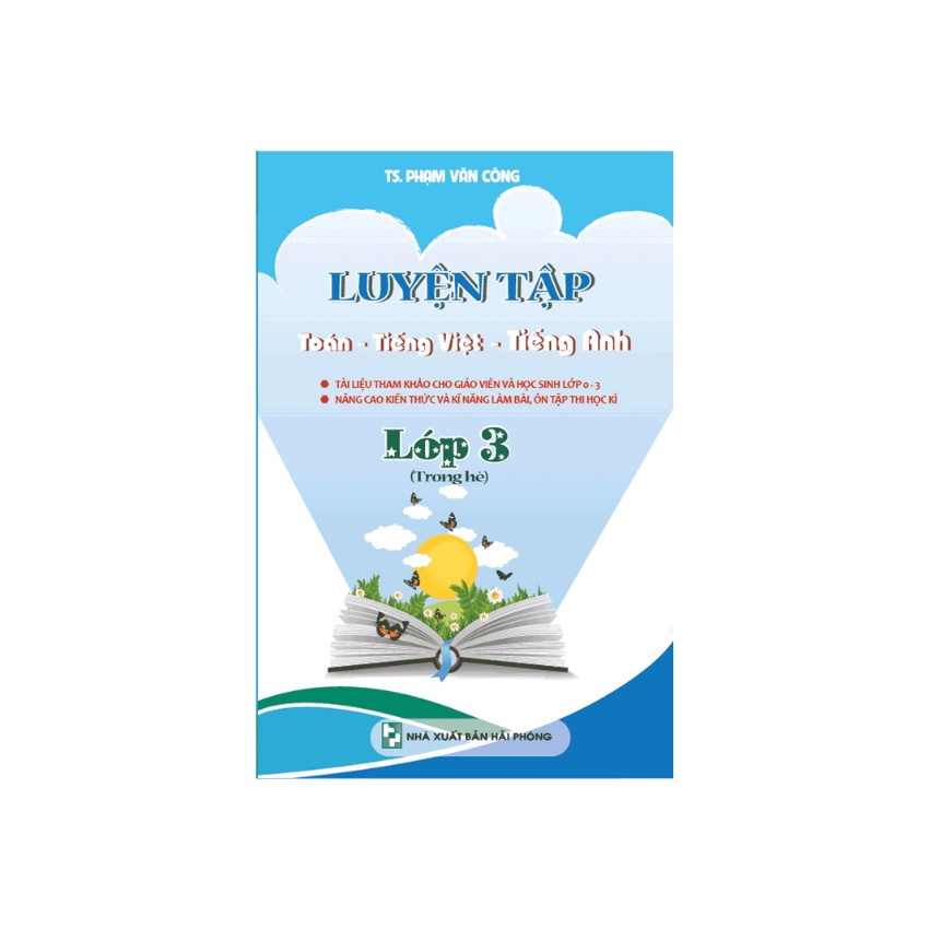 Sách - Luyện Tập Toán Tiếng Viêt Tiếng Anh Lớp 3 Trong Hè