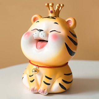 [Dolity1] Đồ trang trí Hổ Con Dễ Thương Thu Nhỏ Trang Trí Nhà Cửa / Văn Phòng / Phòng Ngủ