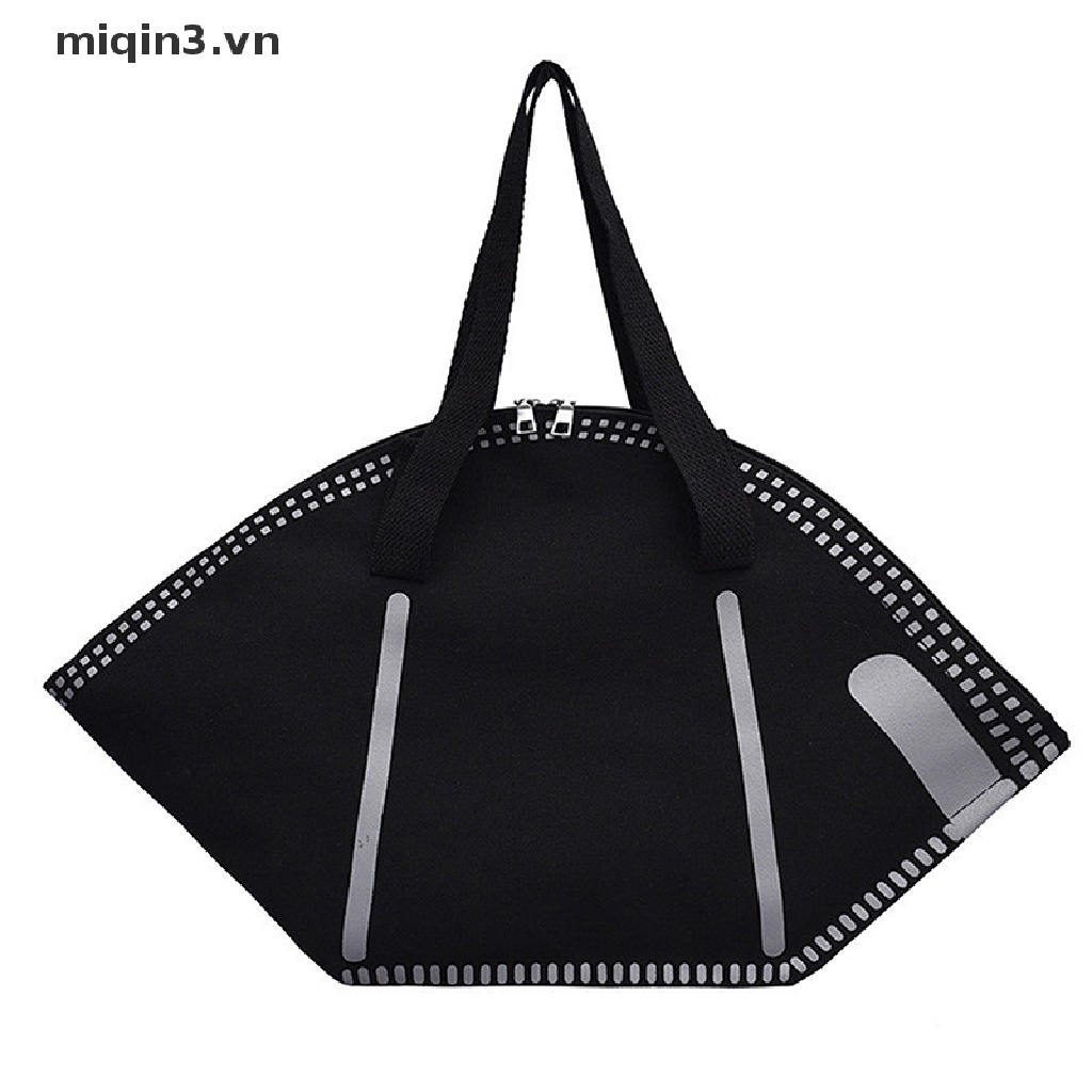 Túi Đeo Vai Vải Canvas In Hình Mặt Nạ Dễ Thương Cho Nữ