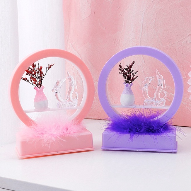 Hộp quà tặng tình yêu mô hình độc đáo dễ thương kèm hộp phát nhạc và đèn led sang trọng đáng yêu
