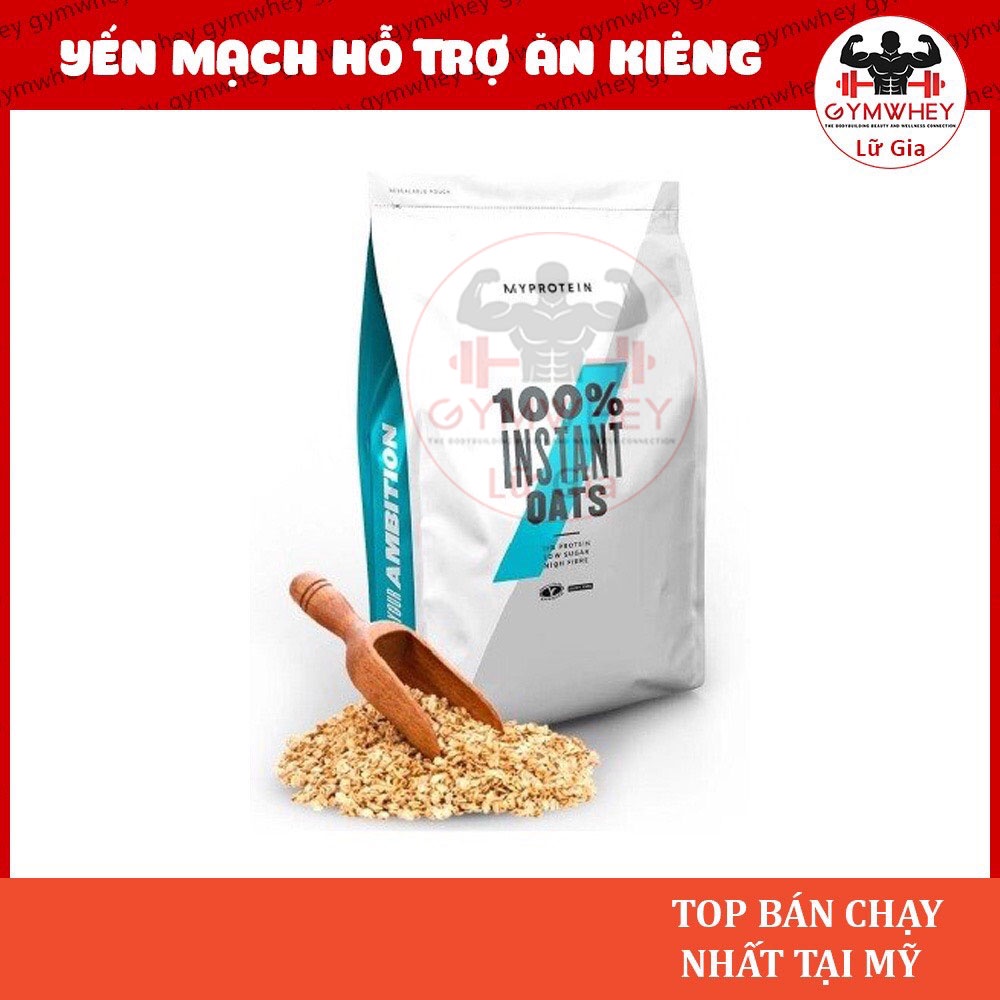 Myprotein Instant Oat 2.5kg Thực Phẩm Hỗ Trợ Ăn Kiêng Yến Mạch Ăn Liền Myprotein Instant Oats (2,5kg)