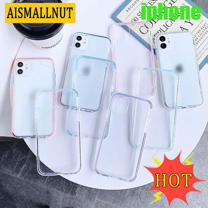 Ốp điện thoại mềm trong suốt cho iPhone 6 7 8 8plus X XS XR iPhone11 12 XMax