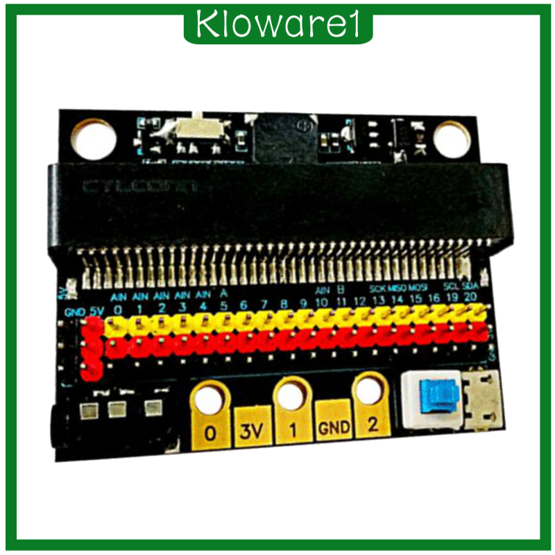 1 Bảng Mạch Mở Rộng Kloware 1 Micro Bit Cho Lớp Học Jack 3.5mm