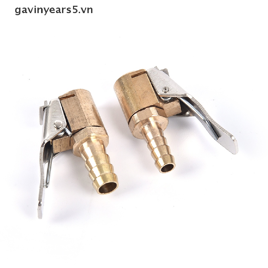 Van Bơm Hơi Lốp Xe Hơi Bằng Đồng Thau Có Kẹp Tiện Dụng