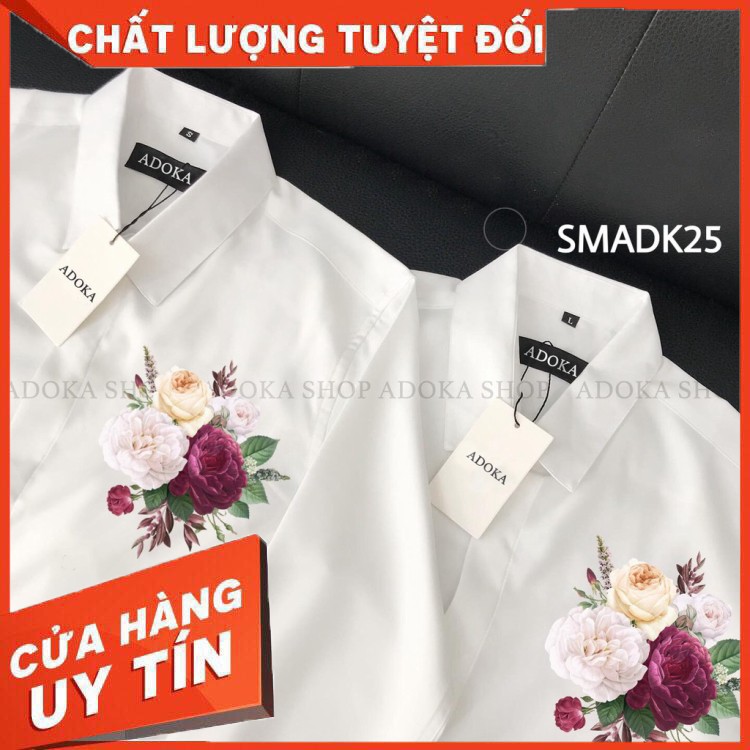 [Mã DONAKM1 giảm 10k đơn 100k ] Áo Sơ Mi Nam Nữ Đồ Đôi Dài Tay Hot Trend In Mẫu Tình Yêu Và Họa Tiết.Áo cặp D4. Đợt 1 | BigBuy360 - bigbuy360.vn