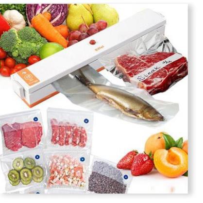 Máy Hút Chân Không Đóng Gói Thực Phẩm - Sắm Máy Hút Chân Không Thực Phẩm Fresh Pack Pro, Giúp Bảo Quản Thức Ăn Tốt Hơn