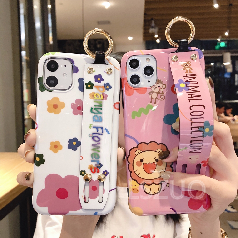 Ốp Lưng Họa Tiết Hoa Lá Xinh Xắn Cho Iphone 12 Mini 12 Pro Max 11 Pro Max X Xs Xr Xsmax 8 7 Plus Se 2020