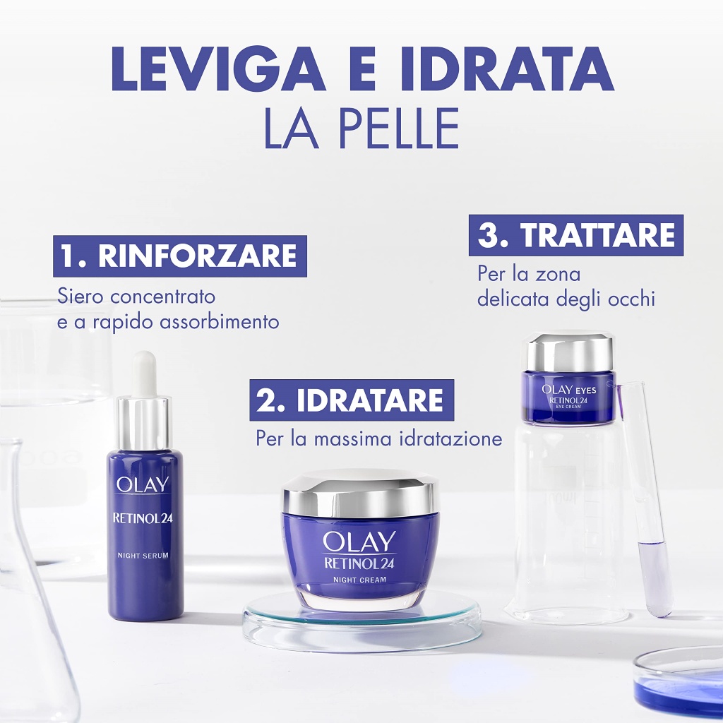 Serum Olay Retinol 24 sáng da, giảm nếp nhăn