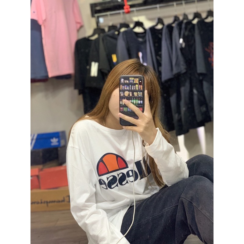 ÁO THUN ELLESSE COTTON CAO CẤP LOGO IN THỜI TRANG DÀNH CHO NỮ