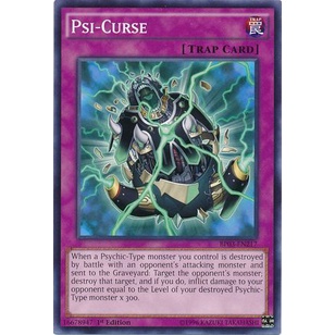 Thẻ bài Yugioh - TCG - Psi-Curse / BP03-EN217'