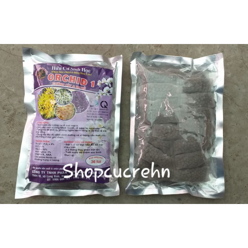 Phân tan chậm hữu cơ  Orchid 1 gói 500gr