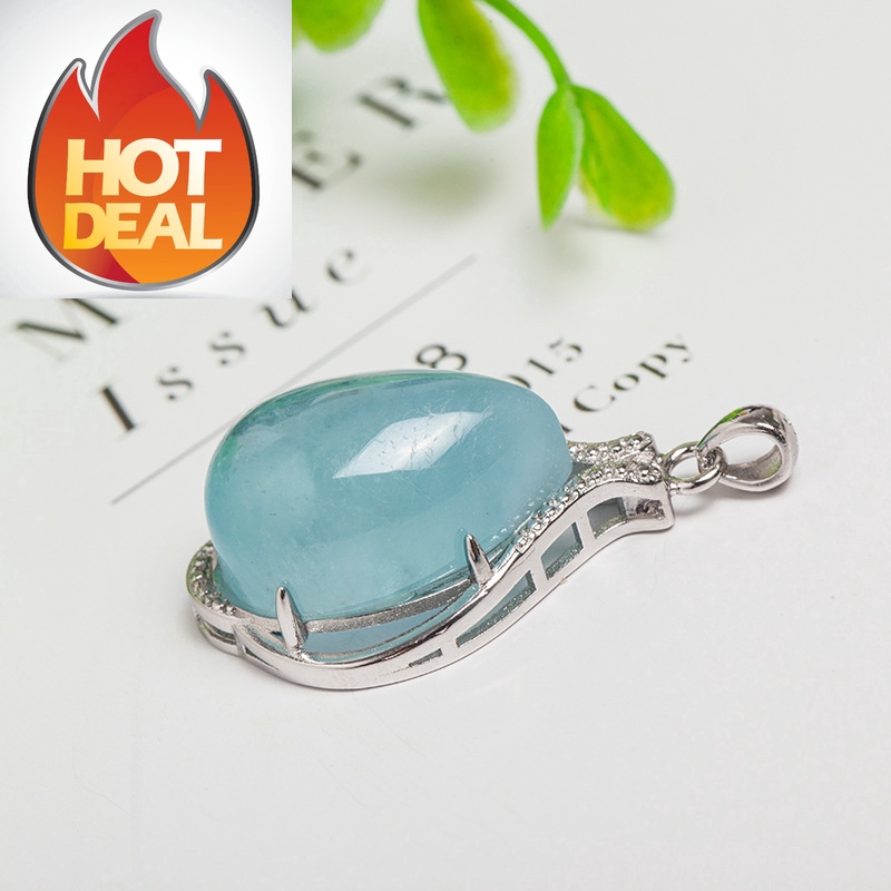 Aquamarine themed jewelry crystals