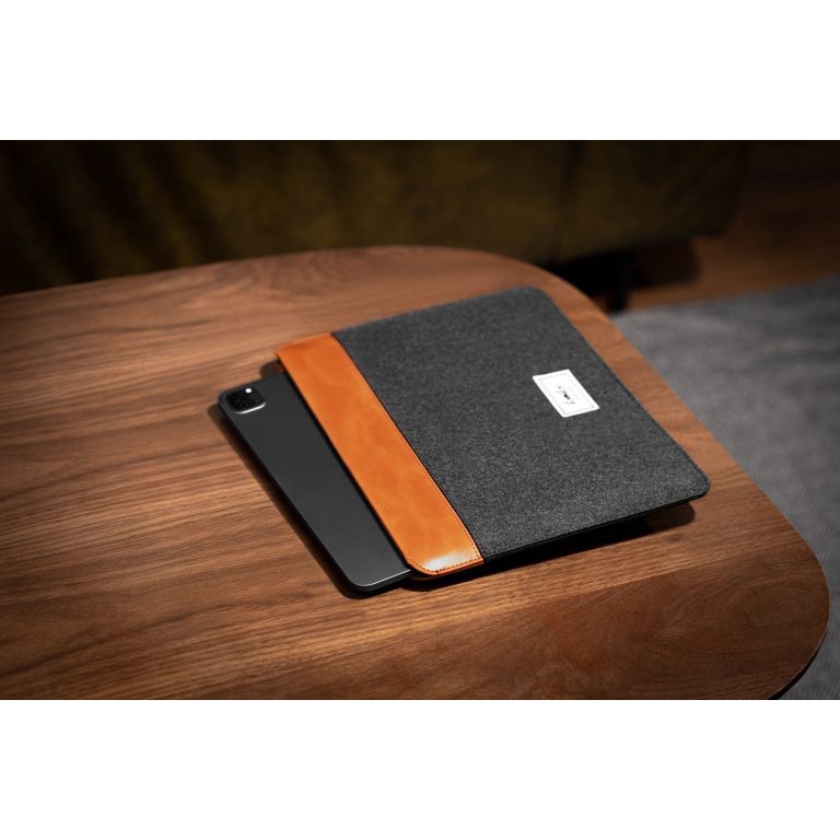 Túi chống sốc Tomtoc Felt &amp; Pu Leather for Ipad 9.711&quot; / 12.9&quot; H16