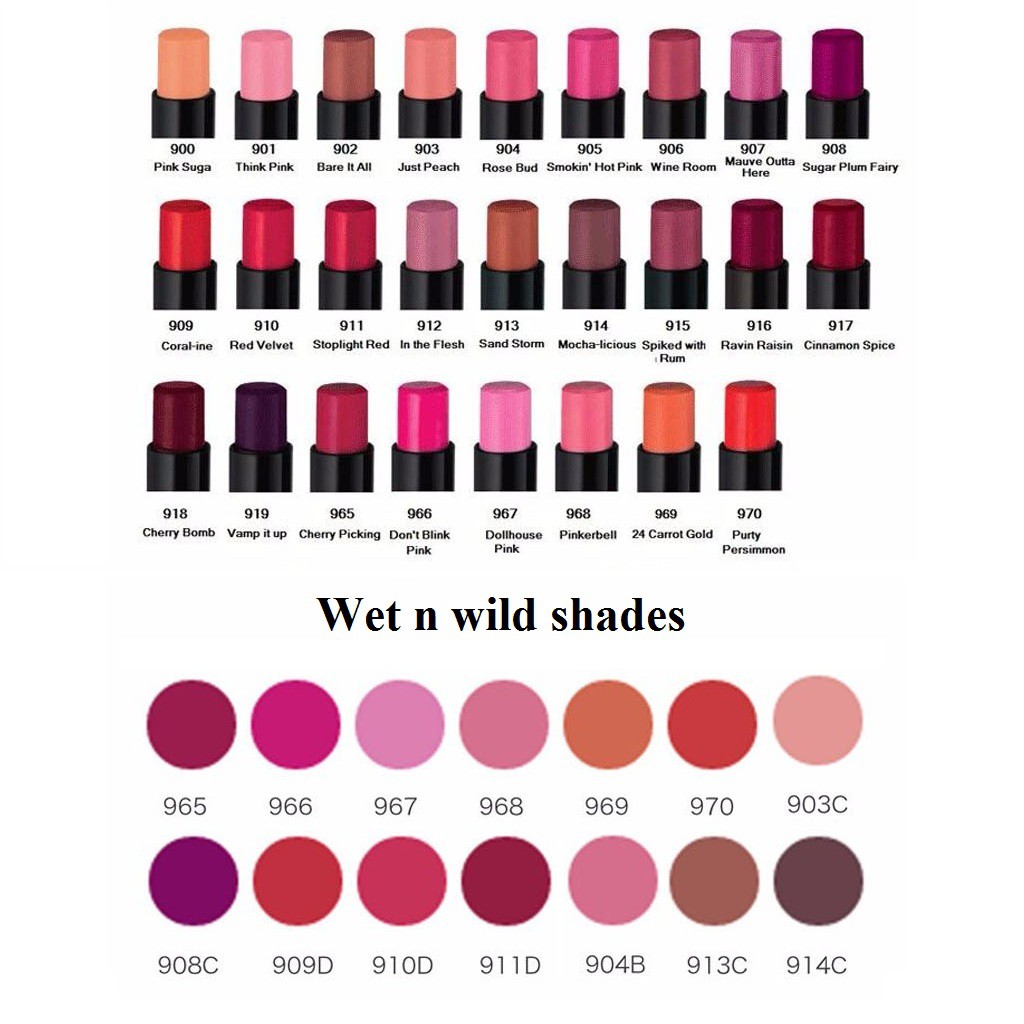 Son lì Wet n Wild Megalast Lip Color USA