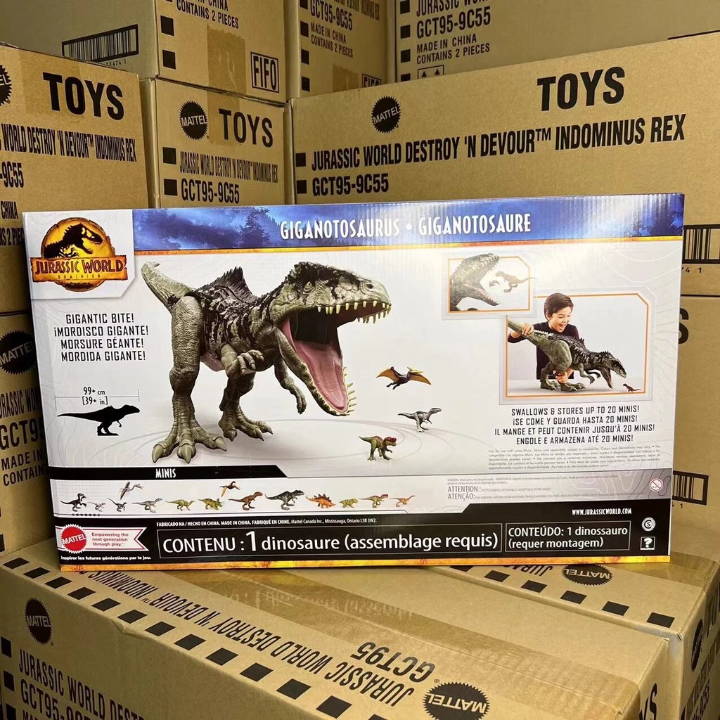 Đồ Chơi Mô hình Khủng Long Mattel Giganotosaurus  Jurassic World Dominion 2022