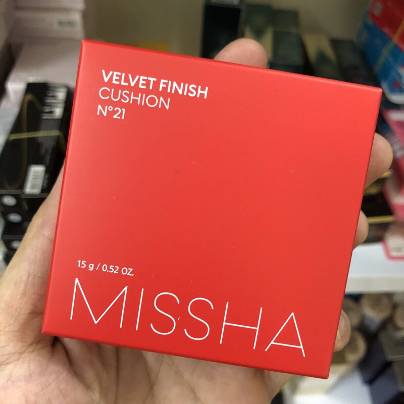 Phấn nước Missha Velvet Finish Cushion SPF50+ PA+++ Che Khuyết Điểm Lâu Trôi