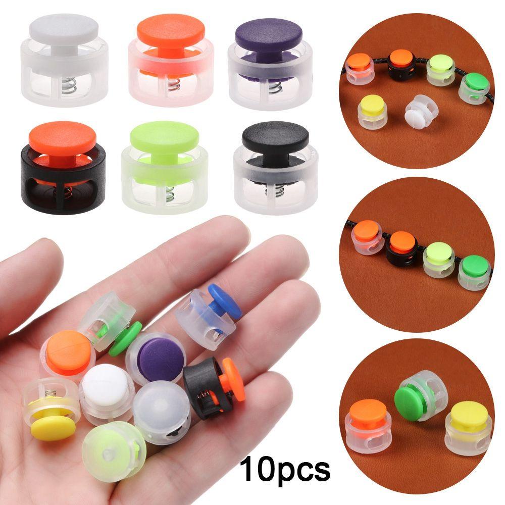 Set 10 Kẹp Nhựa 7mm Có Lỗ Chất Lượng Cao Tiện Dụng Khi Chơi Thể Thao