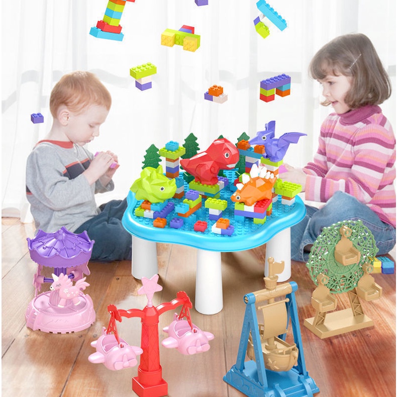 Set đồ chơi lắp ráp SEA SUN TOYS hình khủng long vui nhộn an toàn dành cho trẻ em