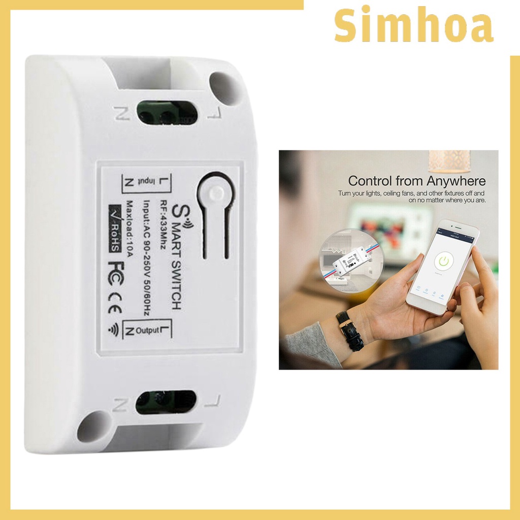 Công tắc đèn wifi hẹn giờ thông minh tiện dụng chất lượng cao