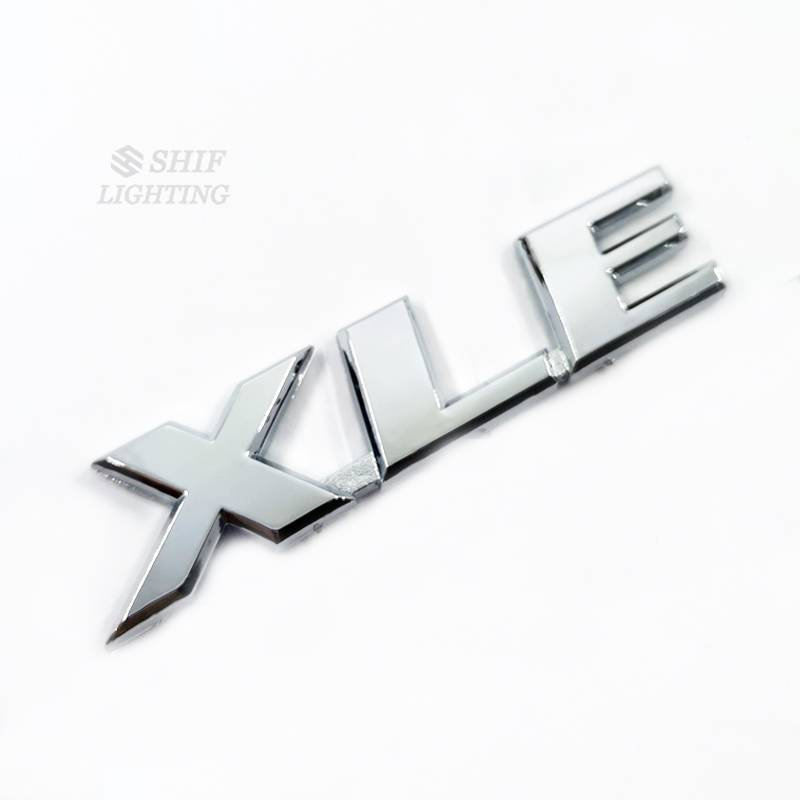 Miếng dán hình chữ XLE trang trí cho xe hơi Toyota