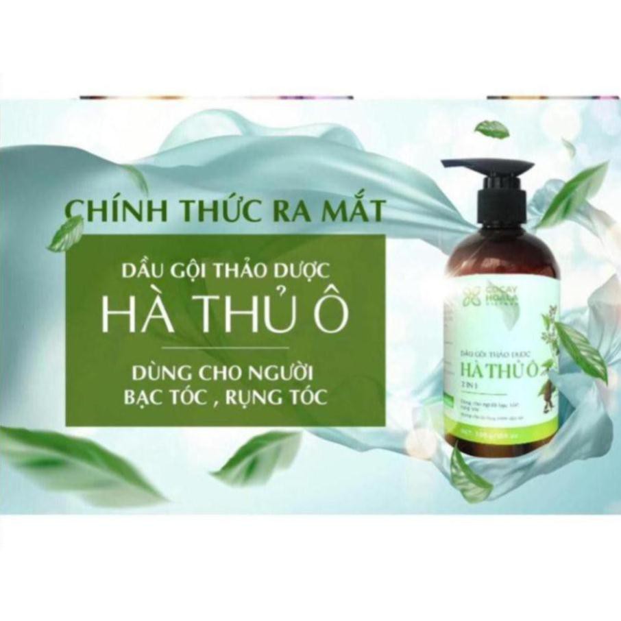 Dầu gội hà thủ ô Cỏ Cây Hoa Lá 300 ml