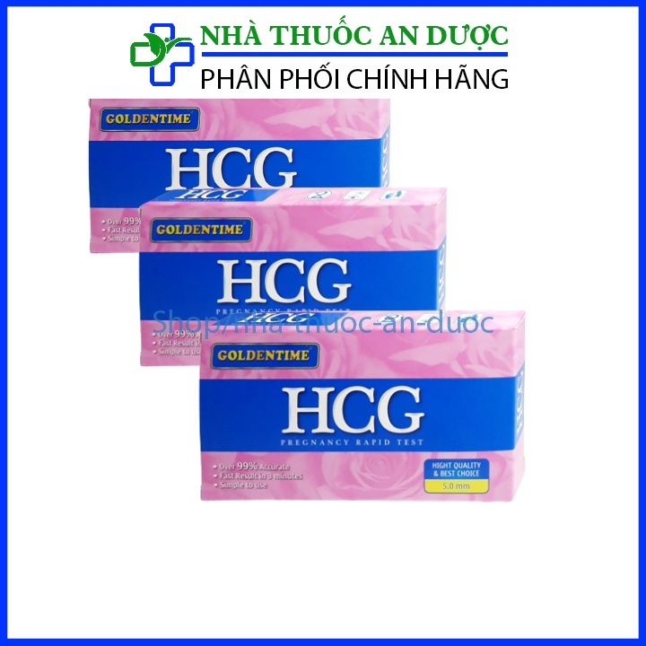 Combo 3 Que thử thai HCG nhanh chóng , tiện lợi, chính xác